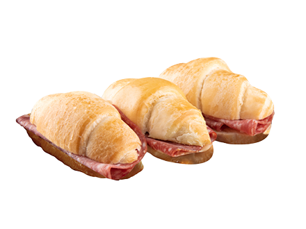 3 Mini savoury brioches